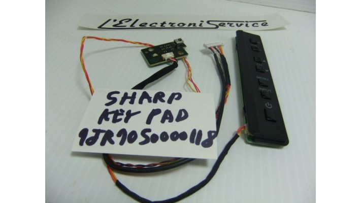 Sharp 9JR7050000118 IR keypad  Board  .
